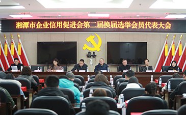 市企業(yè)信用促進(jìn)會第二屆會員代表大會